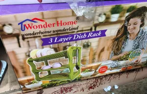 3layer Wonder Home Plastic Dish Rack