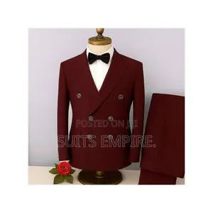 Classic Double-Breasted 2-Piece Suits
