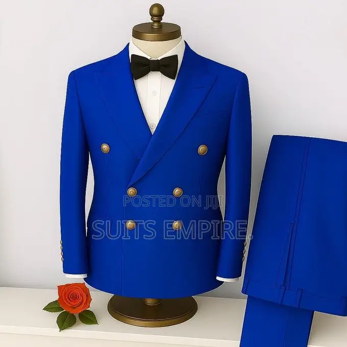 Classic Double-Breasted 2-Piece Suits