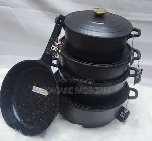 Ucc Life Aluminium Cast Pot (5pcs Set)