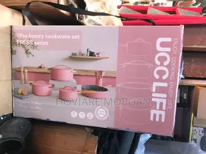 Ucc Life Luxury 7pcs Cookware Set.