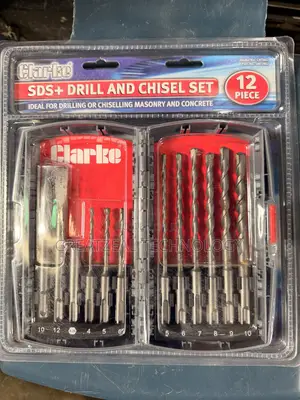 Sds+ Drill and Chisel Set Clark