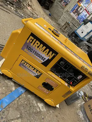 Firman Sdg15000se 12kva Silent Generator With Heavy Duty Engine
