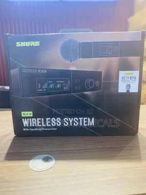 Shure Slxd4/Beta87a Digital Wireless Microphone System With Rack Mount