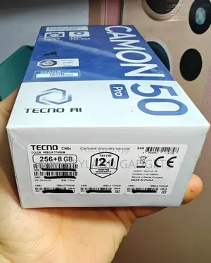 New Tecno Camon 50 Pro 256 GB