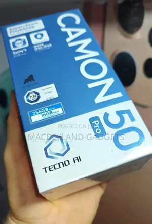 New Tecno Camon 50 Pro 256 GB