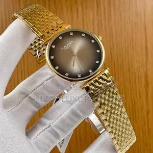 Longines Quality Luxury Ladies Chain Strap Wristwatch