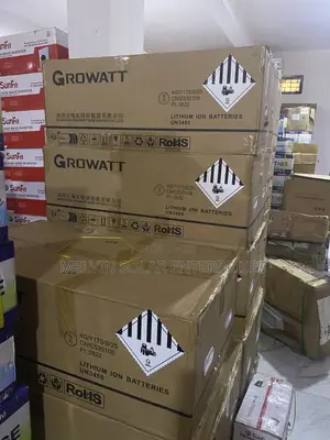 16kwh Growatt Solar Lithium Ion Phosphate Batteries Available Now.