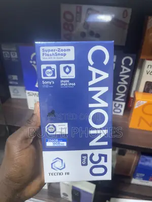 New Tecno Camon 50 Pro 256 GB Black
