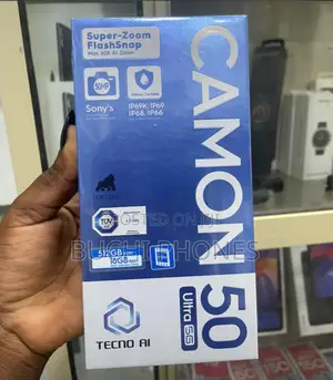 New Tecno Camon 50 Ultra 512 GB Black