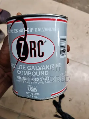 ZRC Galvilite Galvanized Compound for Iron Stell (2.72kg/6lbs)