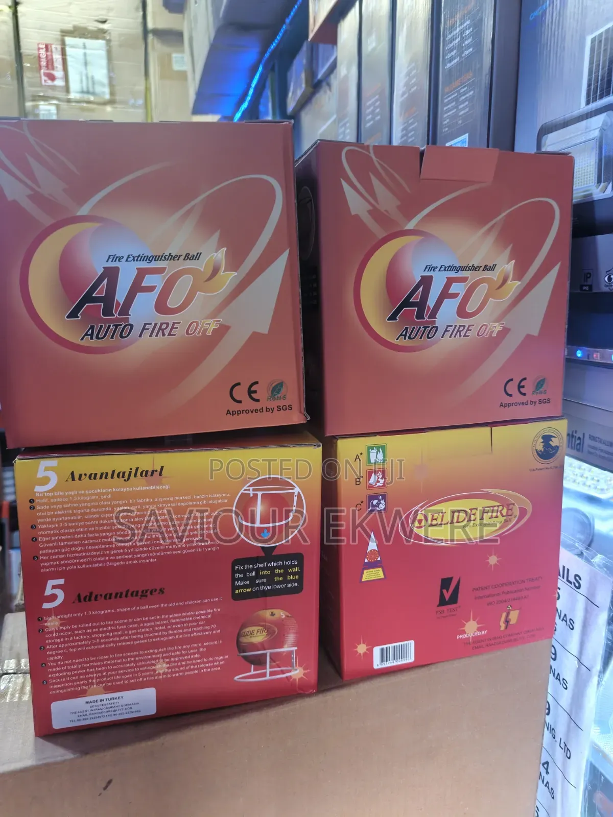 Fire Extinguisher Ball