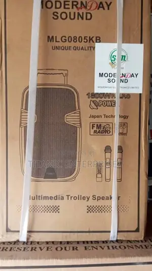 Modernday Professional 12-Inch Sound System With Bluetooth Deep Bass