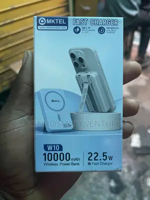 Mktel W10 10000mah Wireless Power Bank 22.5w Fast Charger
