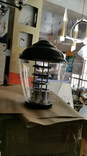 Black Cover 250mm Garden Light