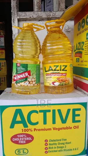 Laziz Premium Vegetable Oil -5l | Healthy Cooking Deep Frying Oil