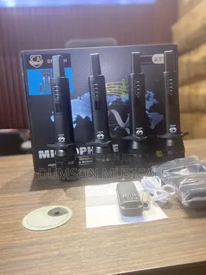 4in1 Wireless Microphone System Uhf Classic Audio Sn540 H