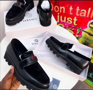 Versace Luxury Leather Shoe