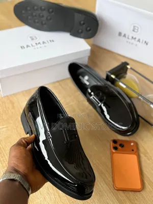 High Quality Balmain Paris Luxury Leather Shoe