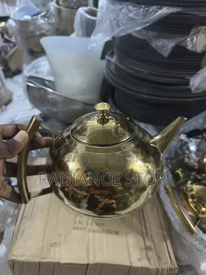 1 Liter Stainless Steel Coffee/Tea Pot With Strainer