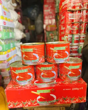 Super Gold Tomato Paste 2200g X 6 Tins (Carton)