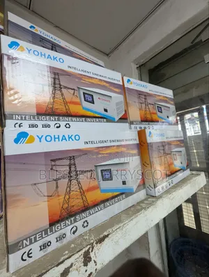 Yohako 1kva 12v Pure Sine Wave Solar Inverters Available in Stock.