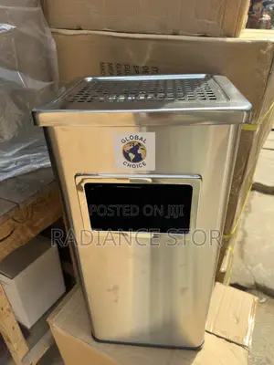 40 Liters Stainless Steel Dustbin/ Waste Bin