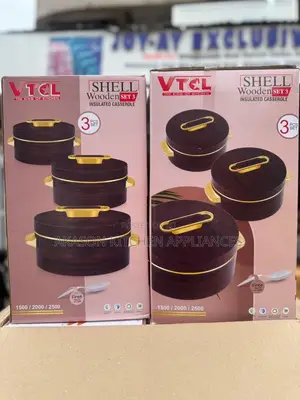 VTCL Wooden Shell Insulated Casserole