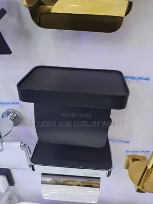 Premium Quality Tissue Paper Holder Black
