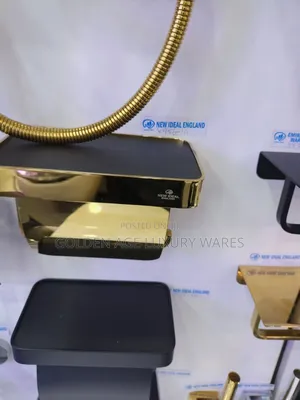 Premium Quality Tissue Paper Holder Gold