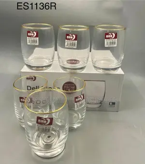 6pcs Deli Glass Cup