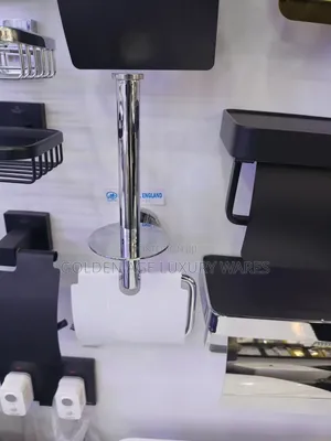 Double Tissue Paper Holder Chrome New Design