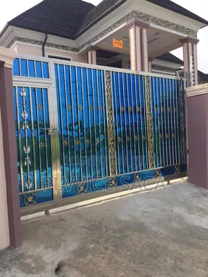 Simple Stainless Gate