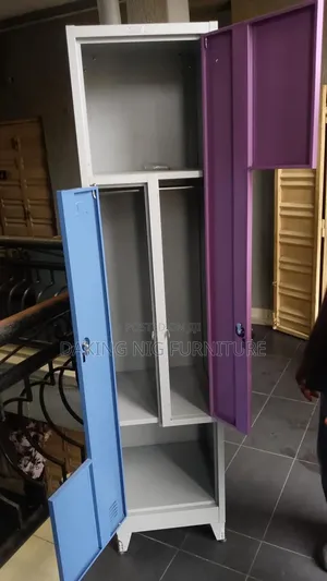 Double Door Metal Wardrobe