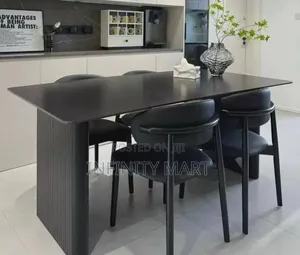 Velour Noir Dining Set.