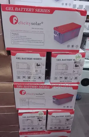 Felicity Solar Gel Battery