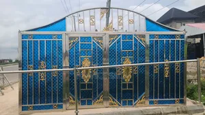Stainless Steel Design Blue Gate