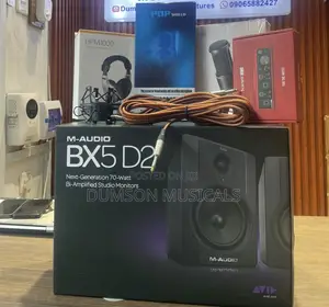 Bx5d2 Studio Monitor, 2i2 Scarlett Soundcard, At2020,Hpm1000 Headphone
