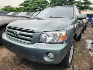 Toyota Highlander V6 4x4 2007 Green