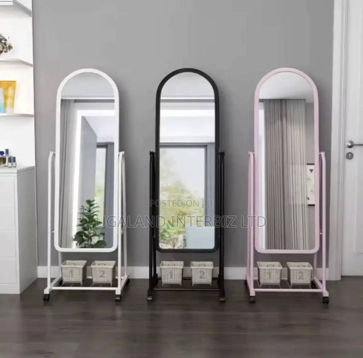 Modern Arched Standing Mirror Collection