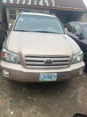 Toyota Highlander V6 2006 Gold