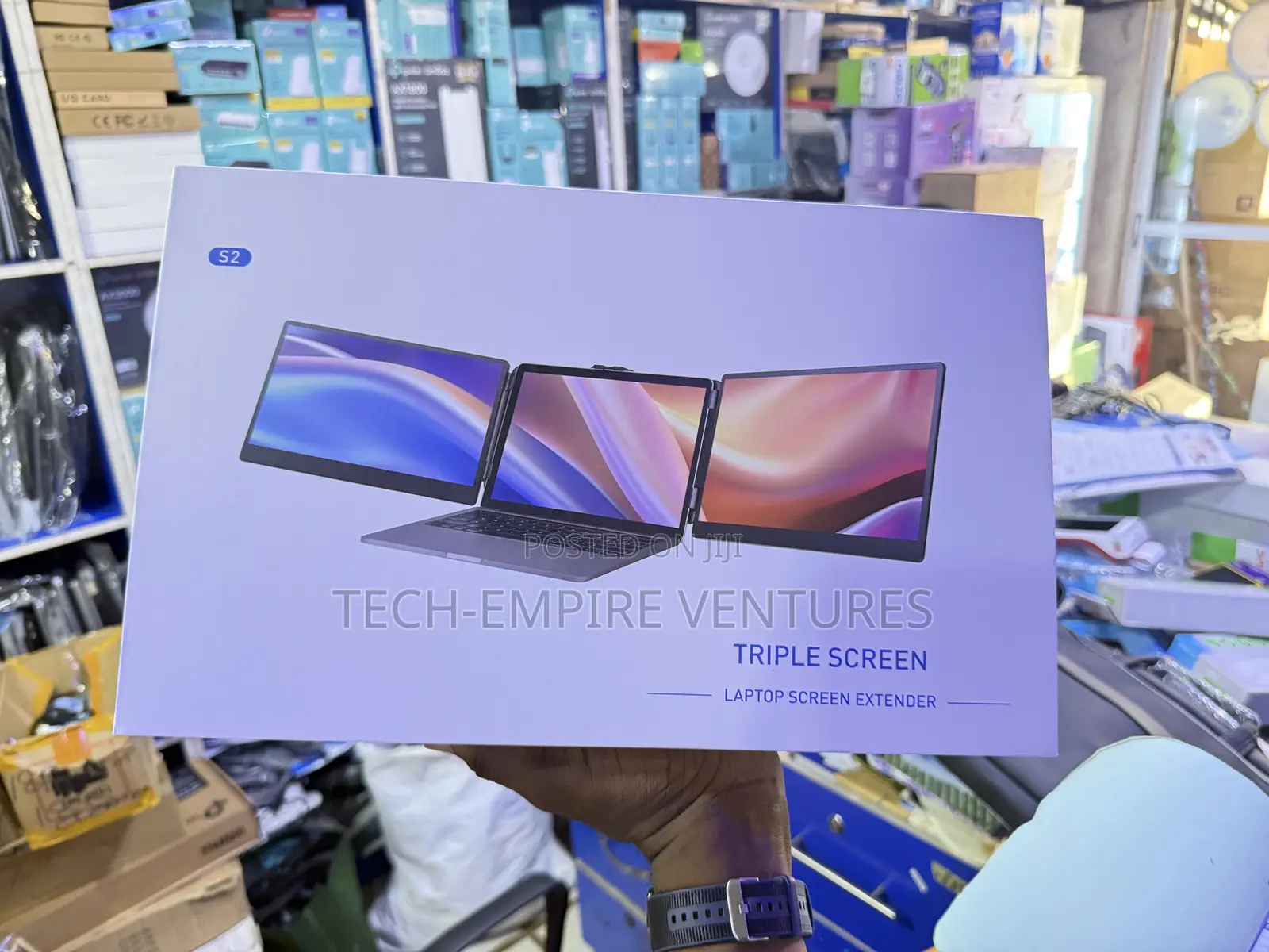 V2com S2 Triple Screen Extender for Laptop