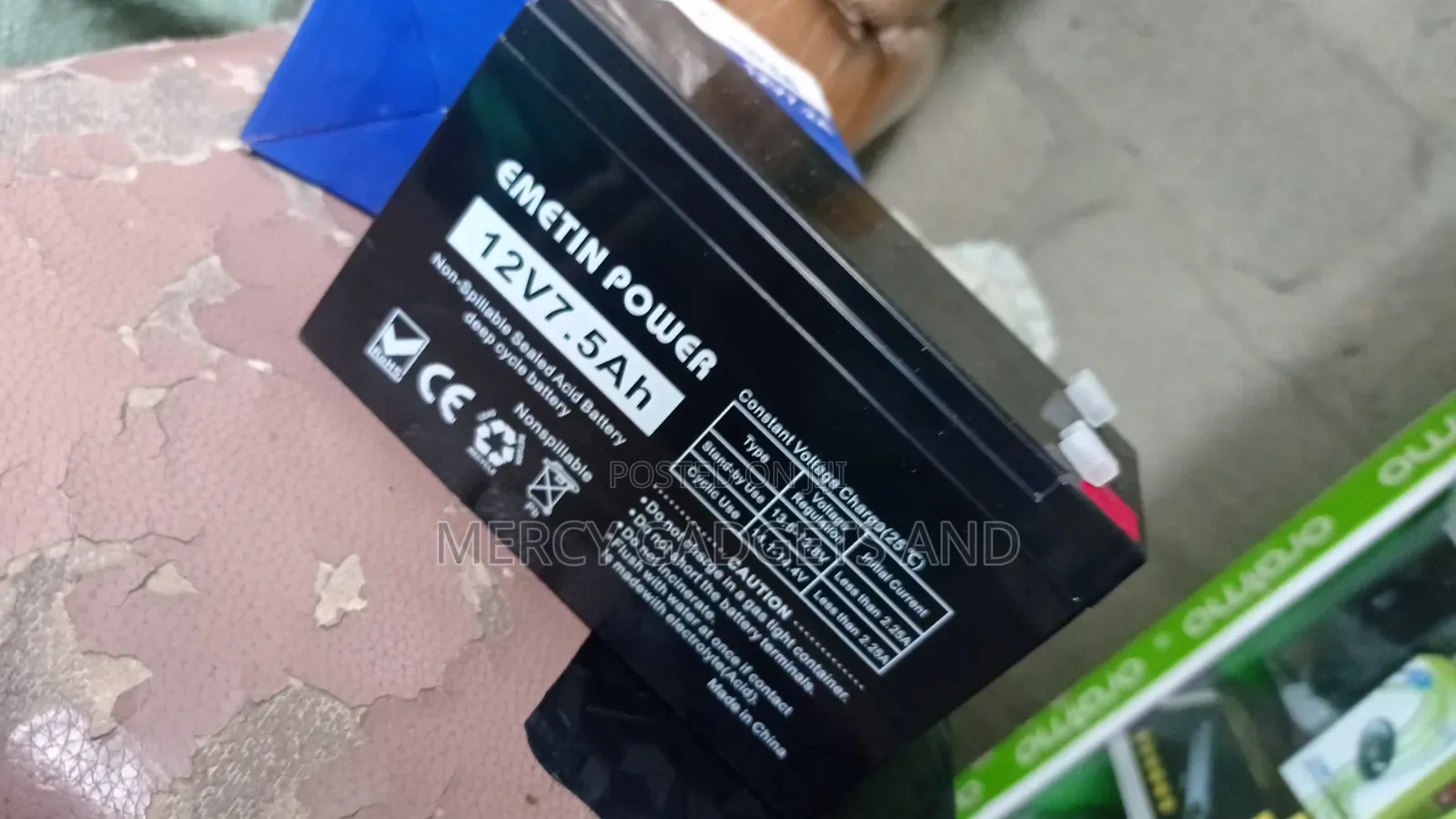 12v 7.5a Ups Battery