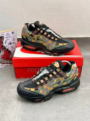 Nike Airmax 95 Og Safety Orange Camo