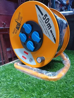 50m Heavy Duty Industrial Extension Cable Reel