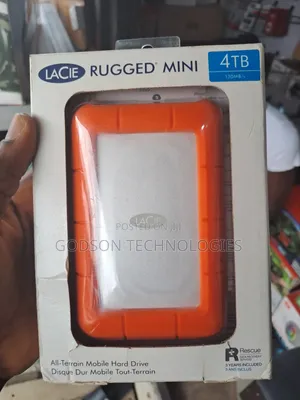 Lacie Rugged Mini 4tb Durable, Pocket-sized External Hdd