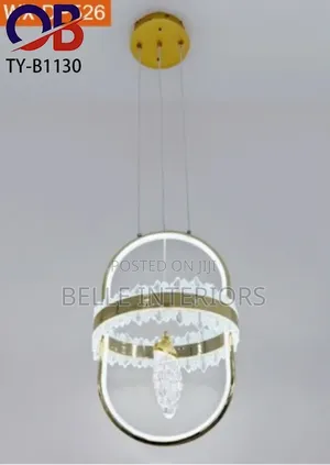 Postmodern Minimalist Circle Aluminum Led Pendant Light