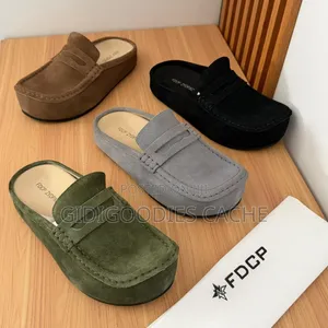 FDCP Suede Mules for Men Size 40-45