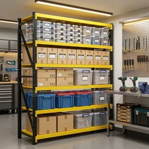Clutter Free Storage Rack