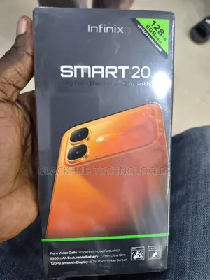 New Infinix Smart 20 128 GB Orange